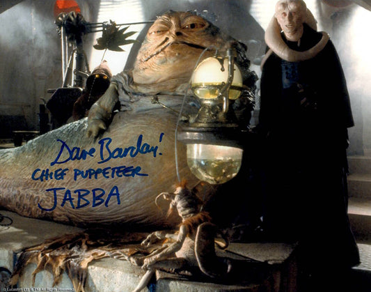 Dave Barclay "Star Wars Return of the Jedi" signed 8x10 photo
