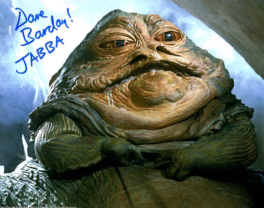 Dave Barclay "Star Wars Return of the Jedi" signed 8x10 photo