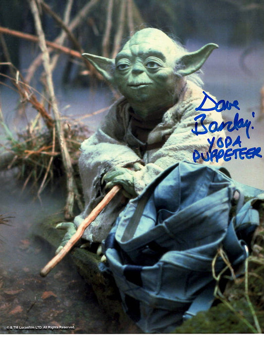 Dave Barclay "Star Wars The Empire Strikes Back" signed 8x10 photo