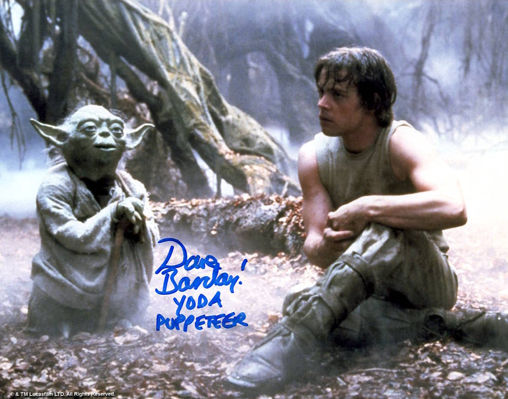 Dave Barclay "Star Wars The Empire Strikes Back" signed 8x10 photo