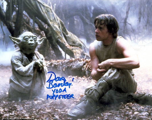 Dave Barclay "Star Wars The Empire Strikes Back" signed 8x10 photo