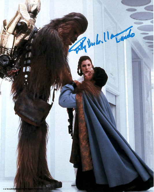 Billy Dee Williams "Star Wars The Empire Strikes Back" signed 8x10 photo