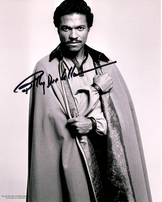 Billy Dee Williams "Star Wars The Empire Strikes Back" signed 8x10 photo