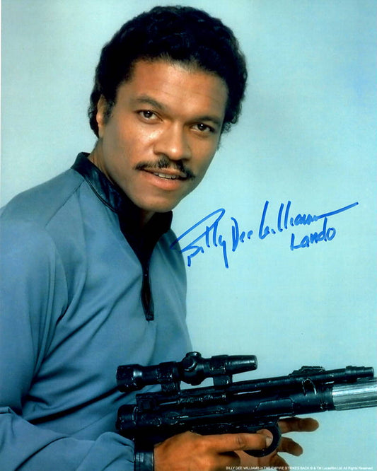 Billy Dee Williams "Star Wars The Empire Strikes Back" signed 8x10 photo