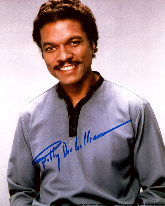 Billy Dee Williams "Star Wars The Empire Strikes Back" signed 8x10 photo