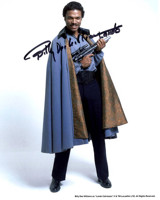 Billy Dee Williams "Star Wars The Empire Strikes Back" signed 8x10 photo