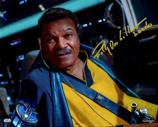 Billy Dee Williams "Star Wars Rise of Skywalker" signed 8x10 photo