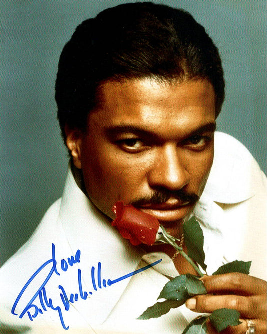 Billy Dee Williams Hollywood Icon signed 8x10 photo