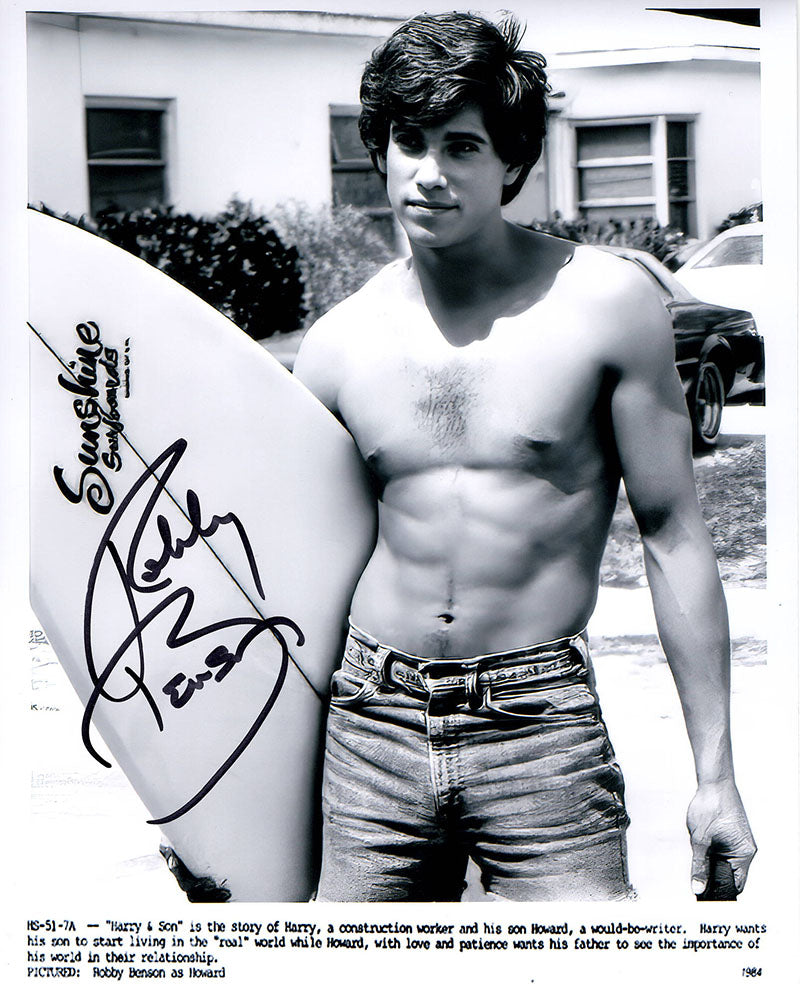 Robby Benson "Walk Proud" Sexy signed 8x10 photo