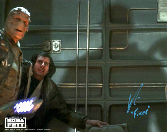 Skyler Bible "Star Wars Book of Boba Fett" signed 8x10 photo