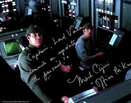Mark Capri "Star Wars The Empire Strikes Back" signed 8x10 photo