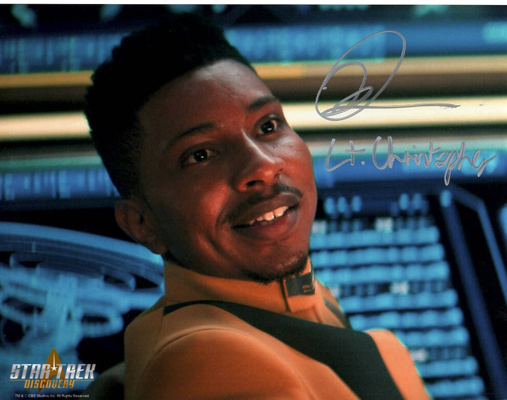 Orville Cummings "Star Trek Discovery" signed 8x10 photo