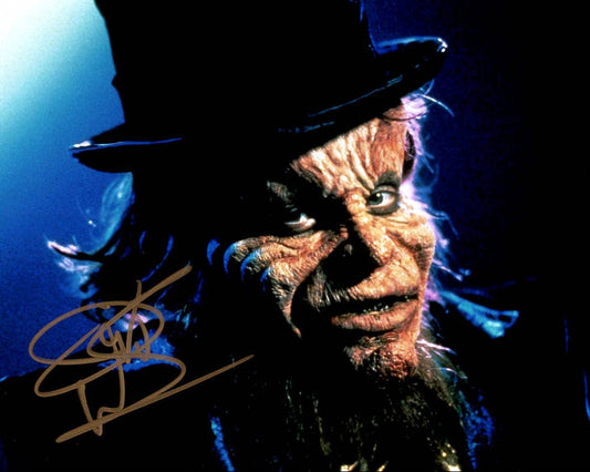 Warwick Davis "Leprechaun" signed 8x10 photo