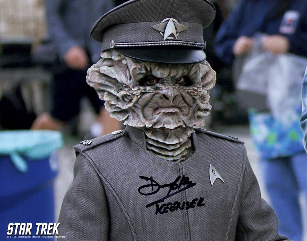 Deep Roy "Star Trek" signed 8x10 photo