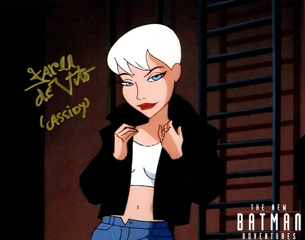 Karla DeVito "The New Batman Adventures" signed 8x10 photo