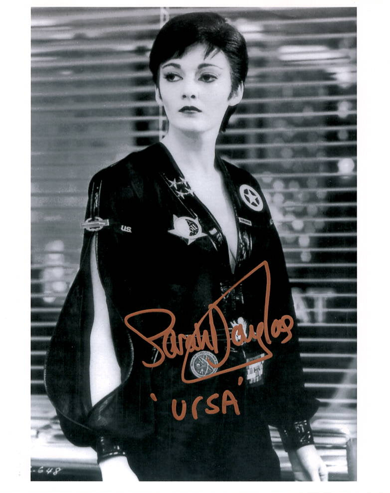 Sarah Douglas "SUPERMAN II" signed 8x10 photo