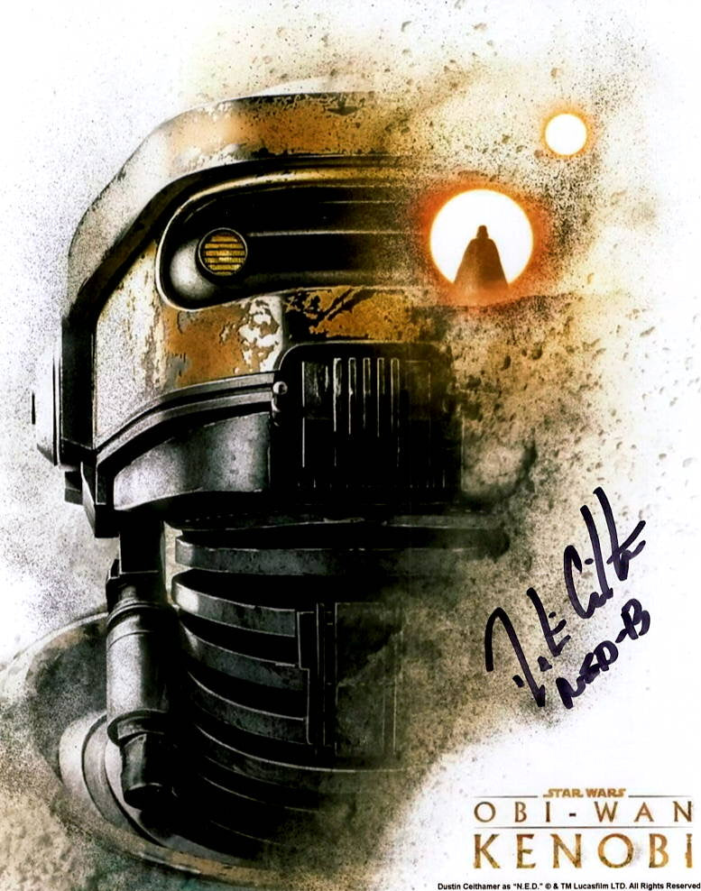 Dustin Ceithamer "Star Wars Obi-Wan Kenobi" signed 8x10 photo