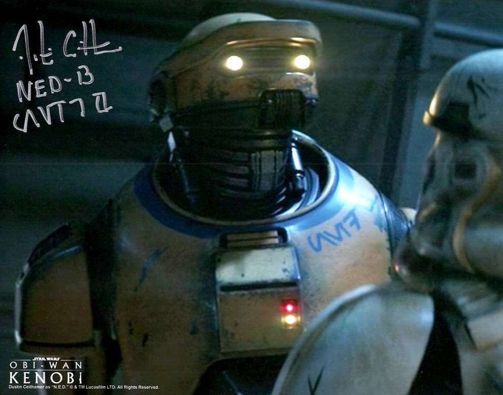 Dustin Ceithamer "Star Wars Obi-Wan Kenobi" signed 8x10 photo