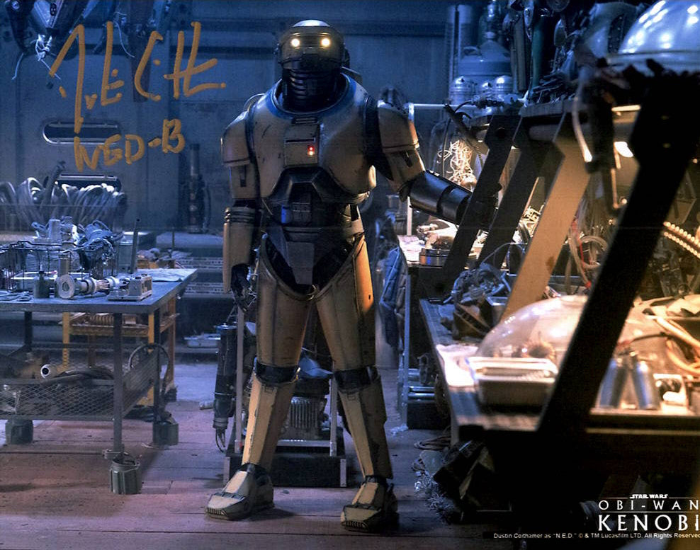 Dustin Ceithamer "Star Wars Obi-Wan Kenobi" signed 8x10 photo