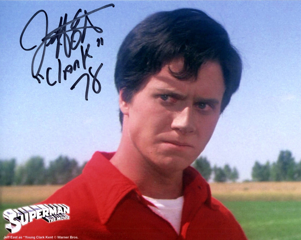 Jeff East "SUPERMAN The Movie" signed 8x10 photo