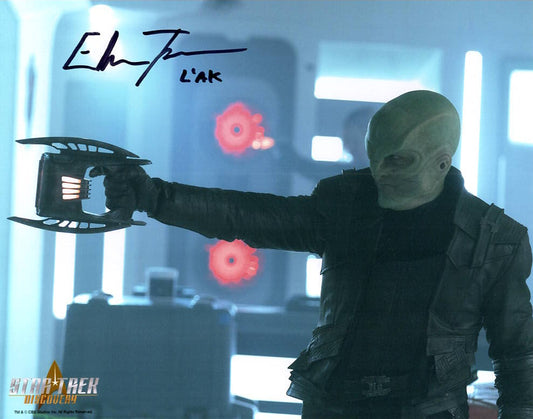 Elias Toufexis "Star Trek Discovery" signed 8x10 photo