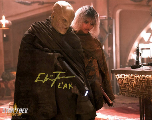 Elias Toufexis "Star Trek Discovery" signed 8x10 photo