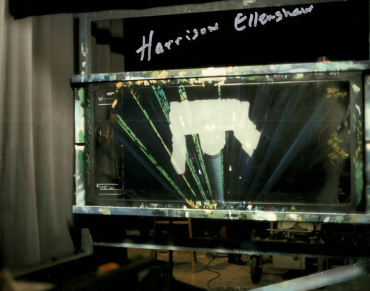 Harrison Ellenshaw "Star Wars A New Hope" signed 8x10 photo