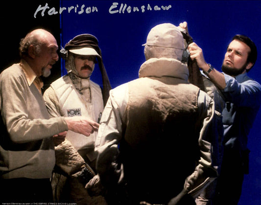 Harrison Ellenshaw "Star Wars The Empire Strikes Back" signed 8x10 photo