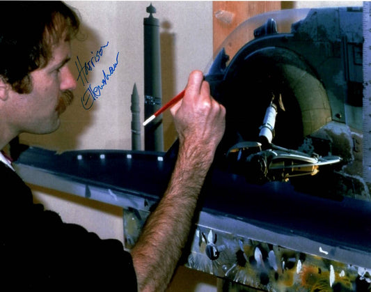 Harrison Ellenshaw "Star Wars The Empire Strikes Back" signed 8x10 photo