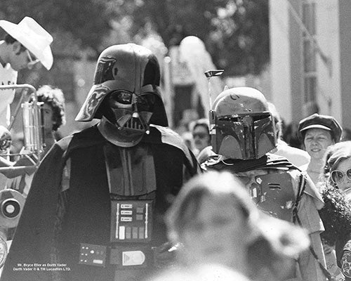 PRE-ORDER Bryce Eller "Darth Vader" signed 8x10 photo