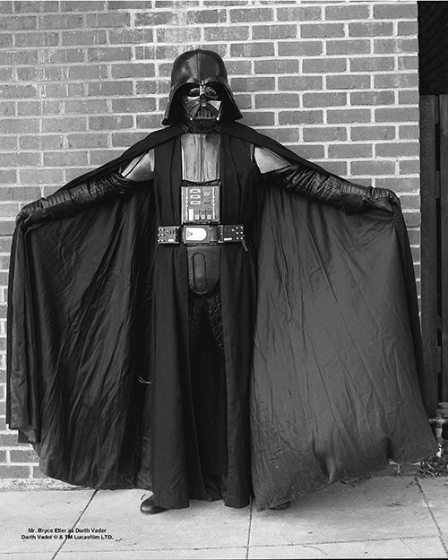 PRE-ORDER Bryce Eller "Darth Vader" signed 8x10 photo