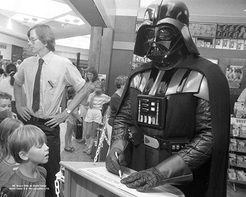 PRE-ORDER Bryce Eller "Darth Vader" signed 8x10 photo