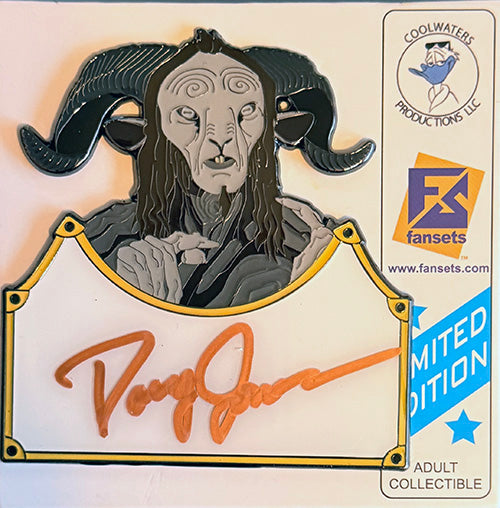 Doug Jones "Pan's Labyrinth" El Fauno Limited Edition signed pin