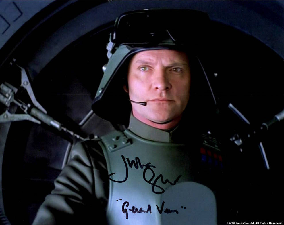 Julian Glover "Star Wars The Empire Strikes Back" signed 8x10 photo