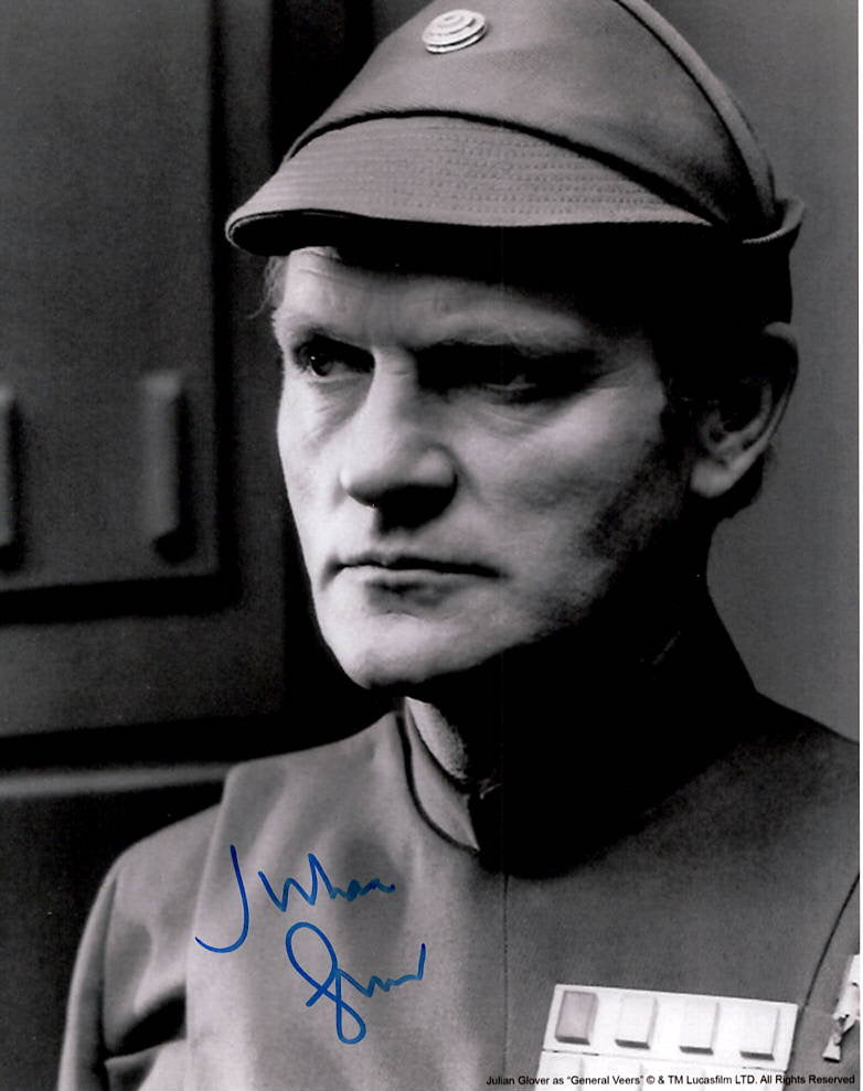 Julian Glover "Star Wars The Empire Strikes Back" signed 8x10 photo