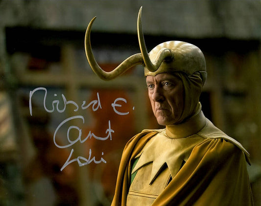Richard E. Grant "Loki" signed 8x10 photo
