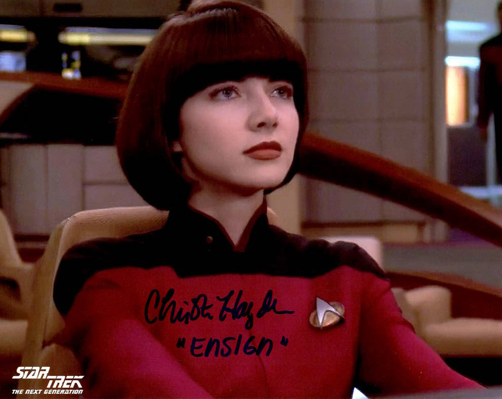 Christie Haydon "Star Trek The Next Generation" signed 8x10 photo