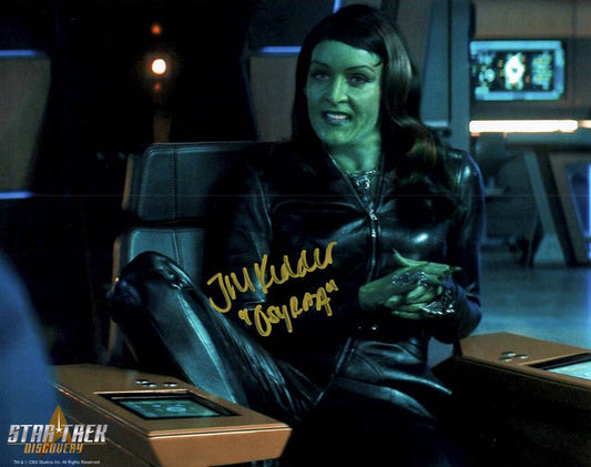Janet Kidder "Star Trek Discovery" signed 8x10 photo