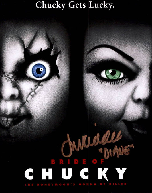 Janet Kidder "Bride of Chucky" signed 8x10 photo