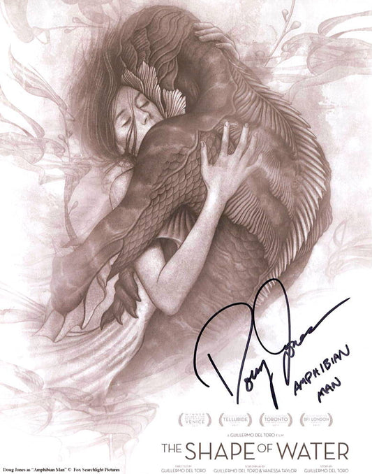 Doug Jones "The Shape of Water" signed 8x10 photo