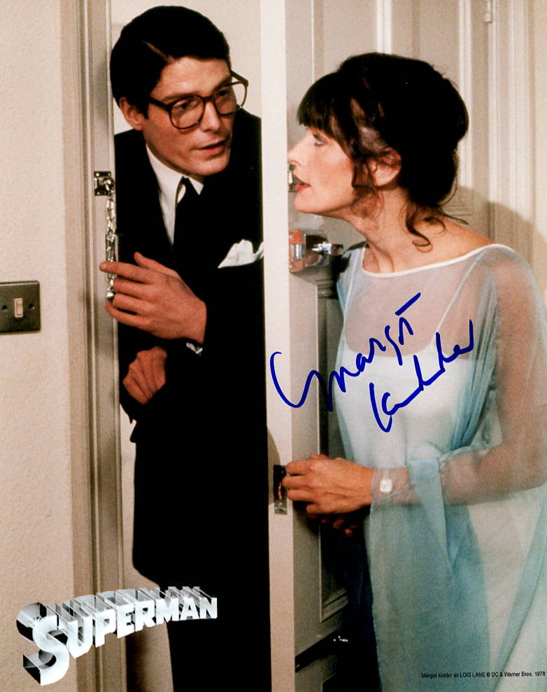 Margot Kidder "SUPERMAN The Movie" signed 8x10 photo