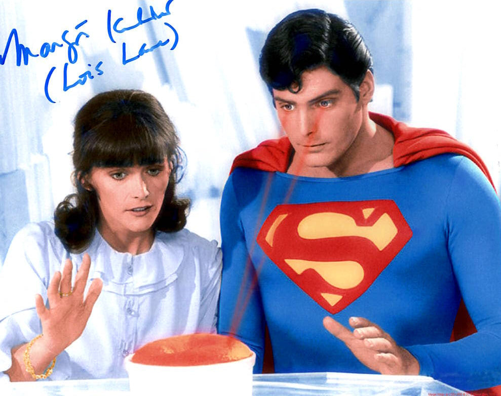 Margot Kidder "SUPERMAN The Movie" signed 8x10 photo