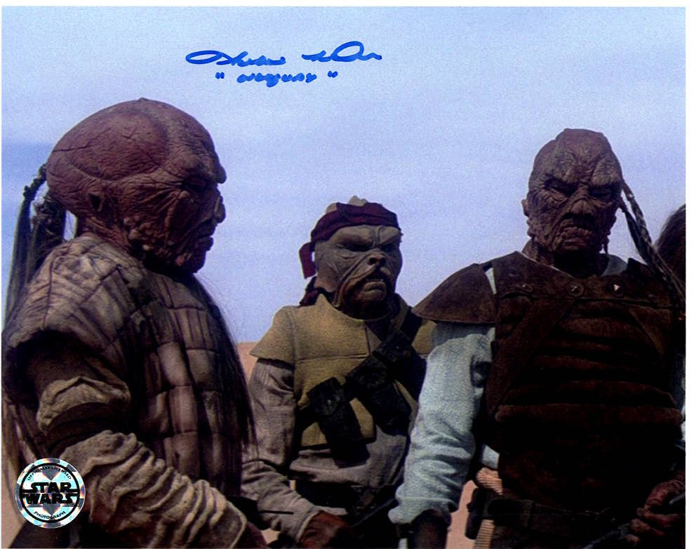 Julius LeFlore "Star Wars Return of the Jedi" signed 8x10 photo