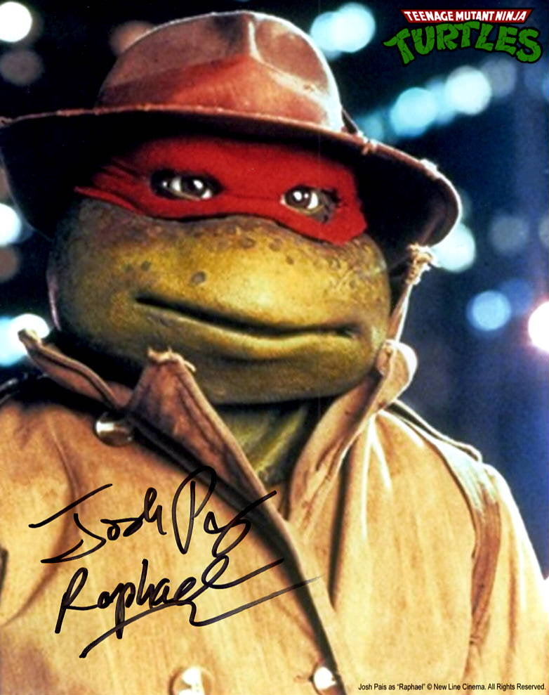 Josh Pais "Teenage Mutant Ninja Turtles" signed 8x10 photo