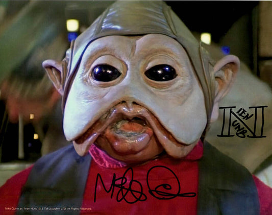 Mike Quinn "Star Wars Return of the Jedi" signed 8x10 photo