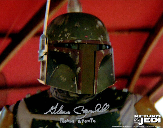 Gelnn Randall Jr. "Star Wars Return of the Jedi" signed 8x10 photo