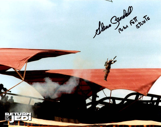 Glenn Randall Jr. "Star Wars Return of the Jedi" signed 8x10 photo