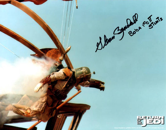 Glenn Randall Jr. "Star Wars Return of the Jedi" signed 8x10 photo