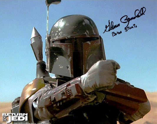 Glenn Randall Jr. "Star Wars Return of the Jedi" signed 8x10 photo