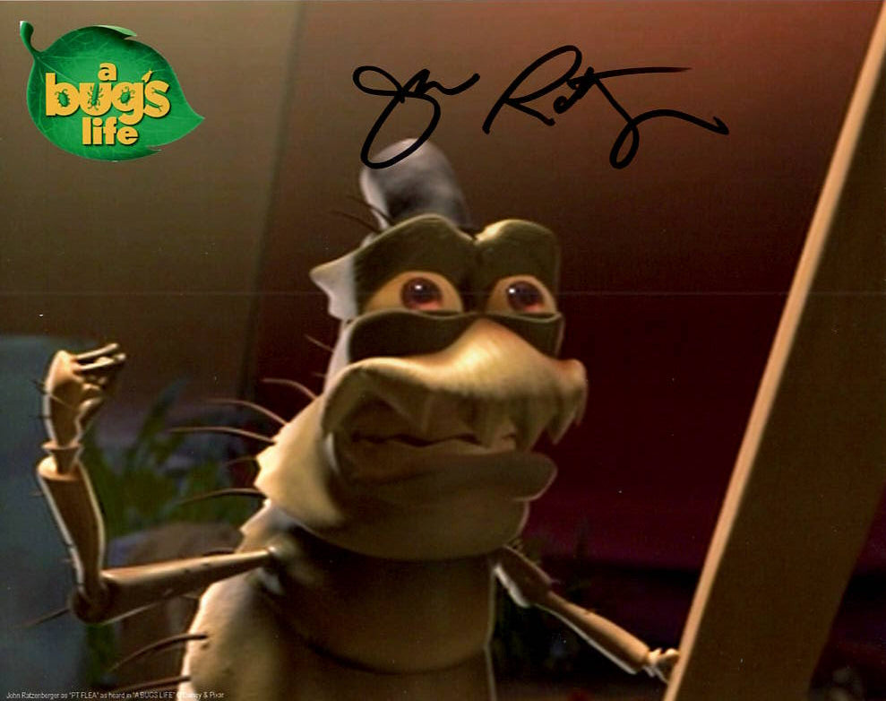 John Ratzenberger "A Bugs Life" signed 8x10 photo